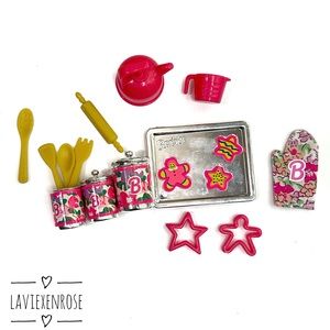 Barbie Kitchen Baking Accessories